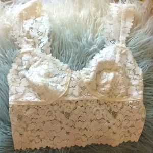 Free People Lace Bralette